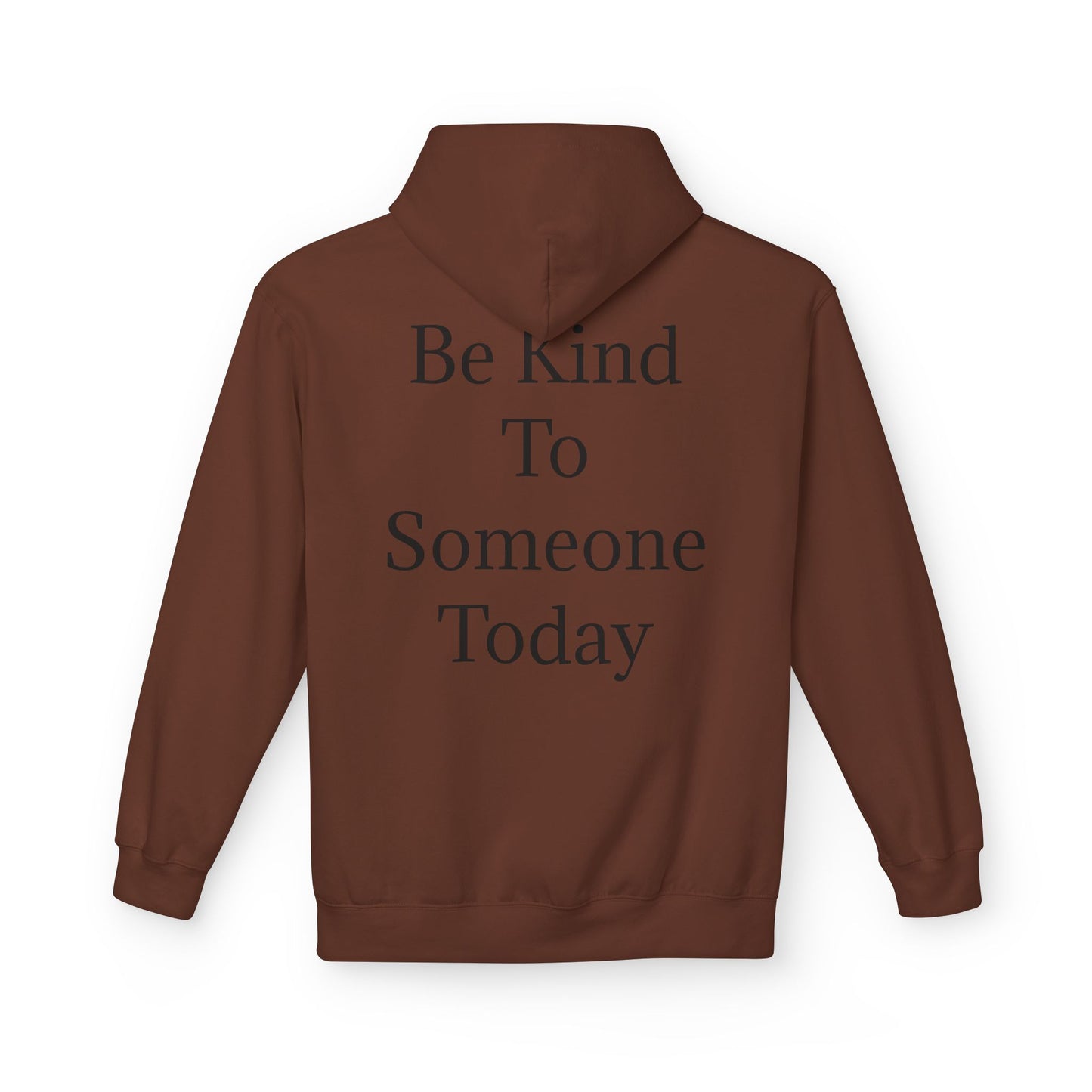 Kindness Comfort Classic: Eco-Friendly Midweight Fleece Hoodie - InspireWithPurpose