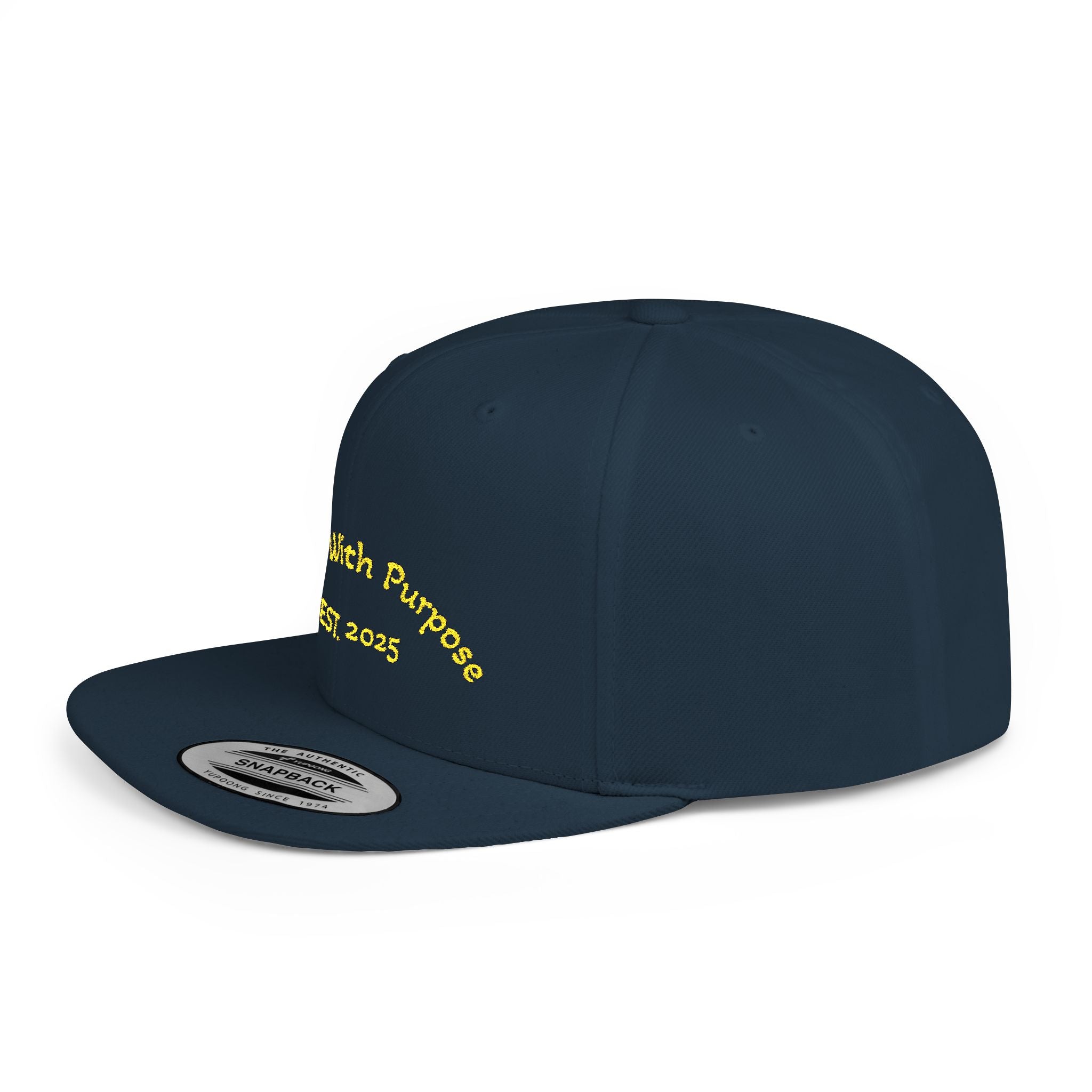 Vintage Snapback Hat: Inspire With Purpose EST 2025