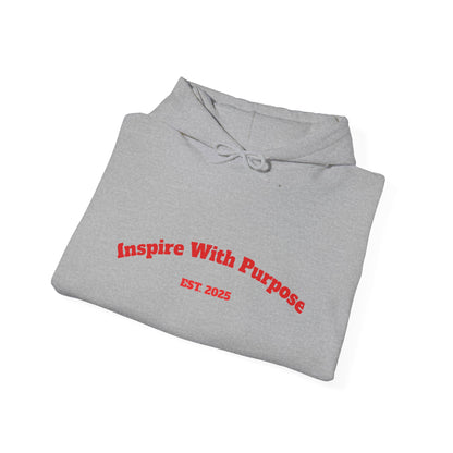 GREATNESS Heavyweight Motivational Hoodie with Engraved Mantra - InspireWithPurpose