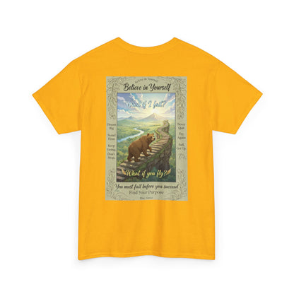 You Must Fail To Succeed Soft Comfy T-Shirt - InspireWithPurpose