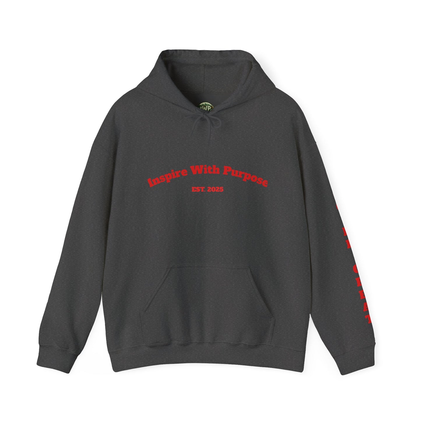 GREATNESS Heavyweight Motivational Hoodie with Engraved Mantra - InspireWithPurpose