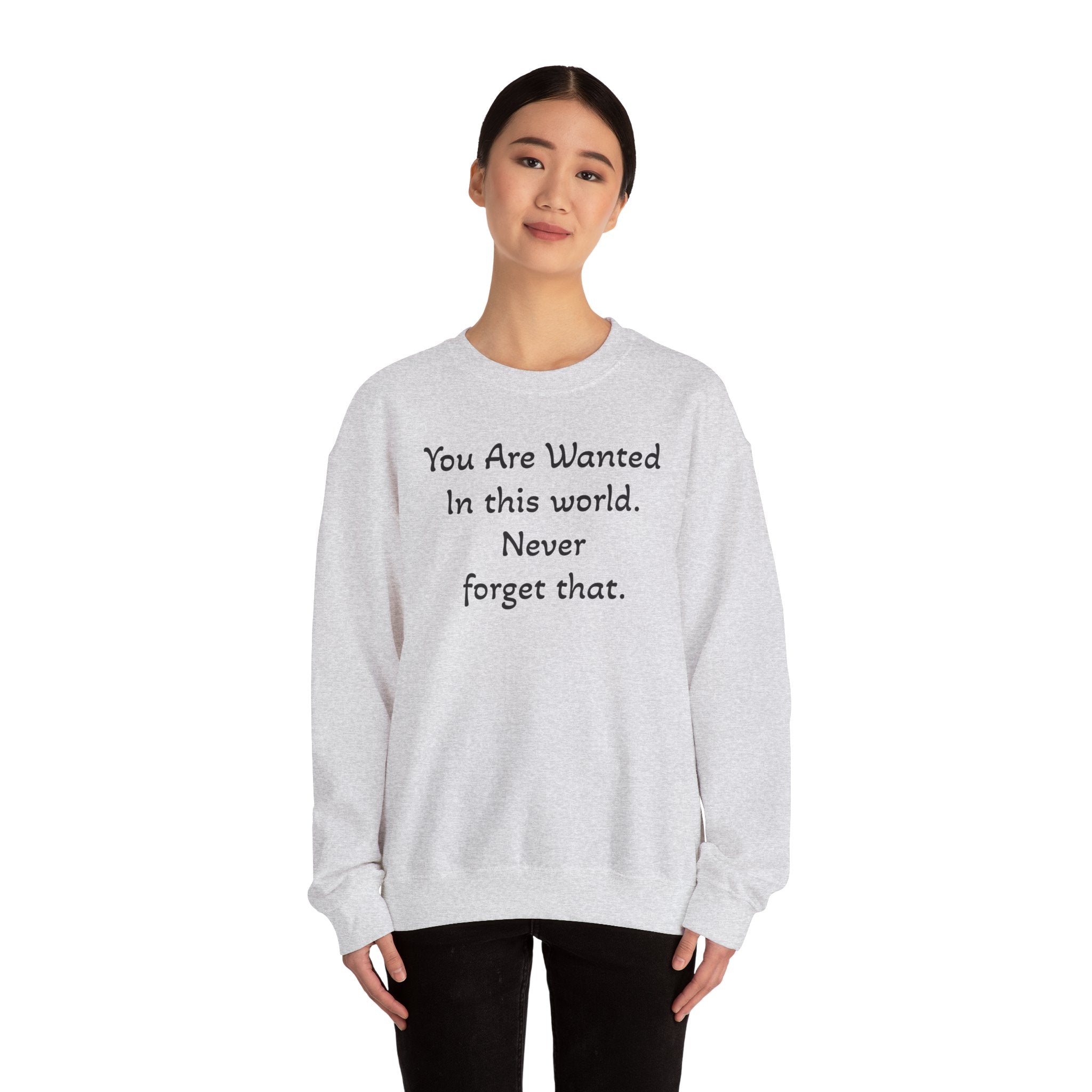 Affirmation Crewneck Sweatshirt — 