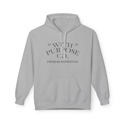 Kindness Comfort Classic: Eco-Friendly Midweight Fleece Hoodie - InspireWithPurpose