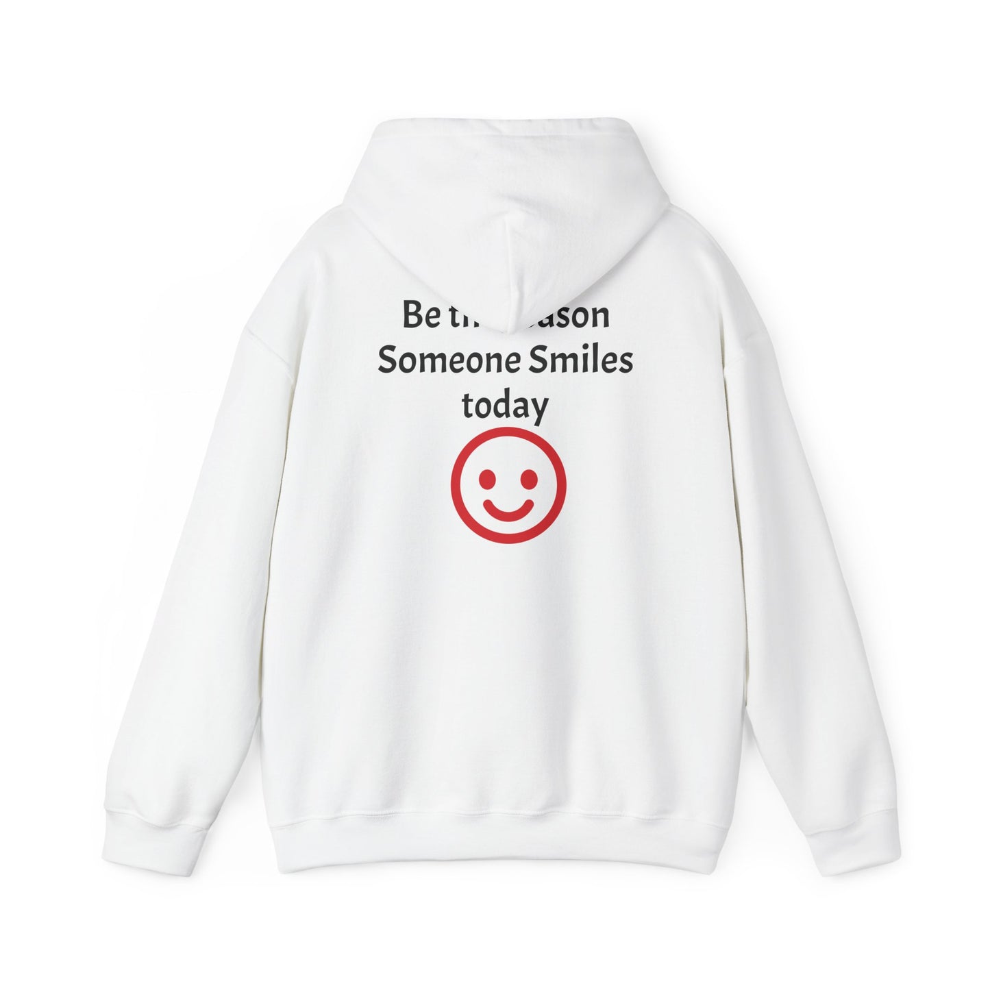 Smile-Inspiring Fleece Hoodie with Warm Kangaroo Pocket - InspireWithPurpose