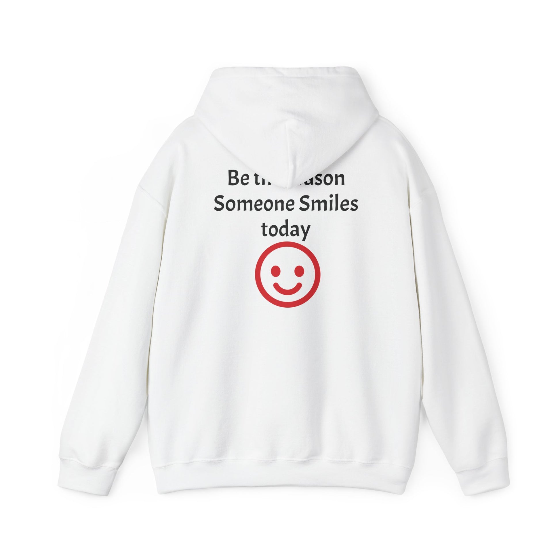 Smile-Inspiring Fleece Hoodie with Warm Kangaroo Pocket - InspireWithPurpose