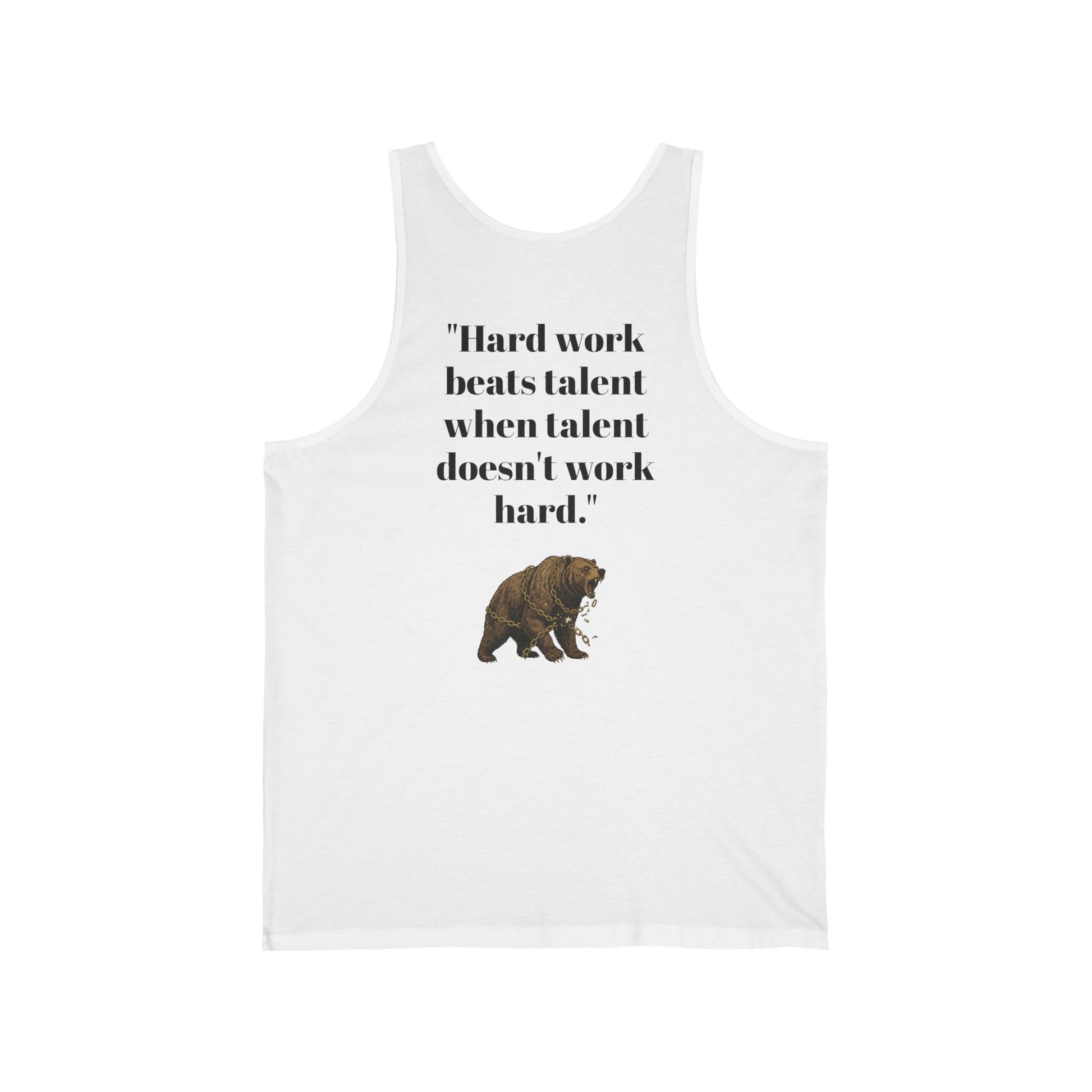 Determined Spirit Cotton Tank: Breathe, Run, Conquer - InspireWithPurpose