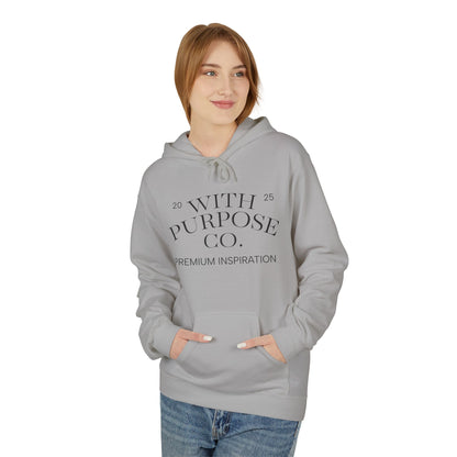 Kindness Comfort Classic: Eco-Friendly Midweight Fleece Hoodie - InspireWithPurpose