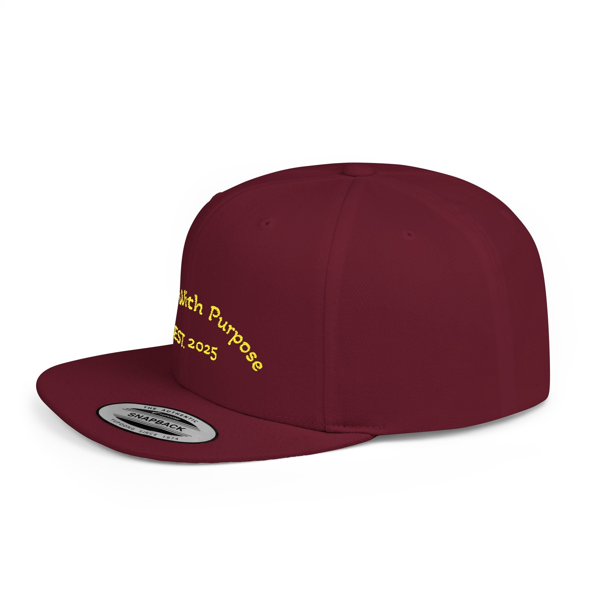 Vintage Snapback Hat: Inspire With Purpose EST 2025