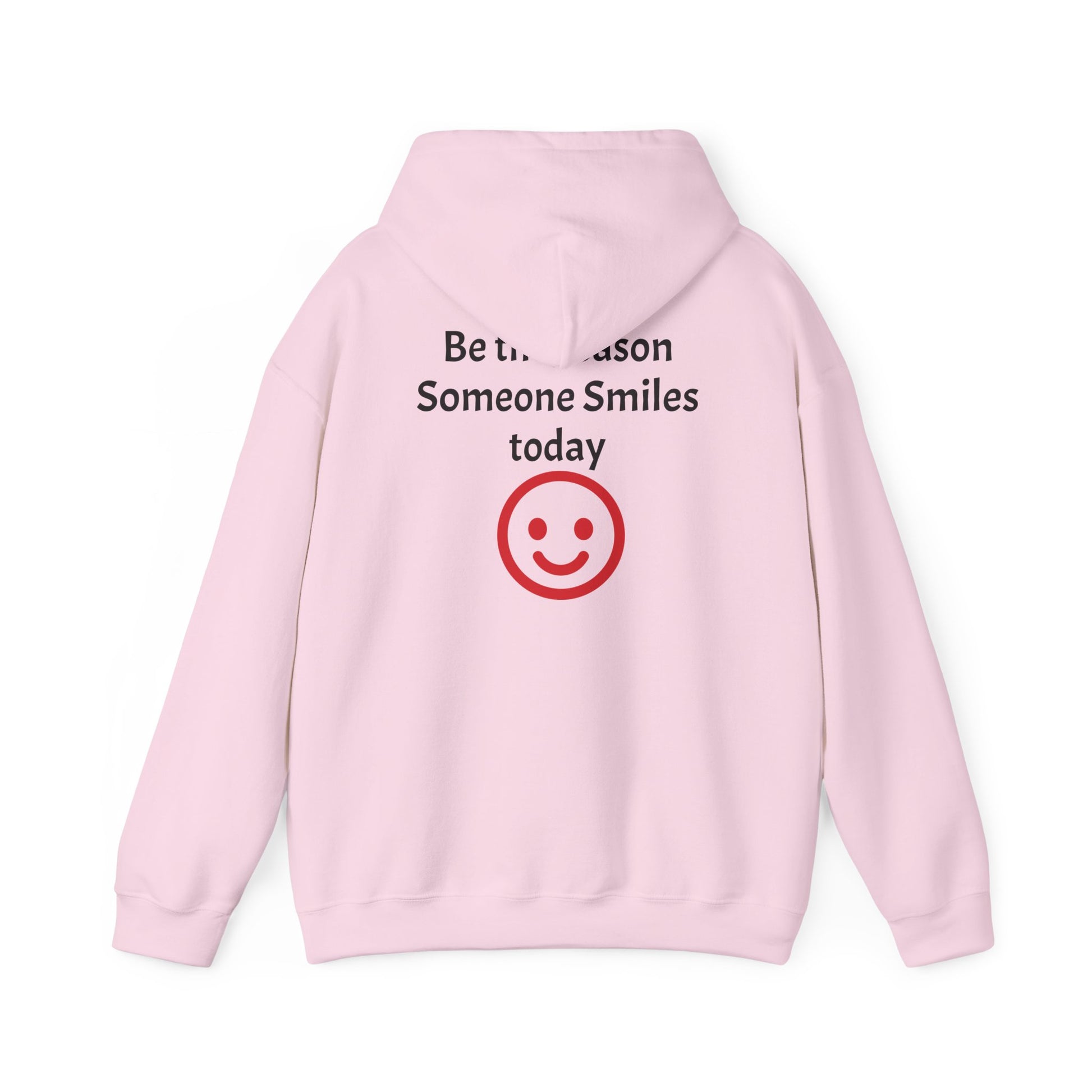 Smile-Inspiring Fleece Hoodie with Warm Kangaroo Pocket - InspireWithPurpose