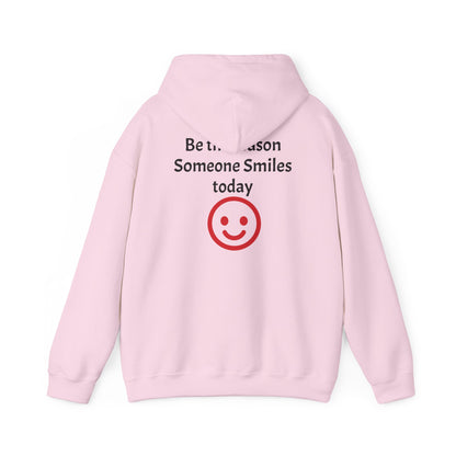 Smile-Inspiring Fleece Hoodie with Warm Kangaroo Pocket - InspireWithPurpose