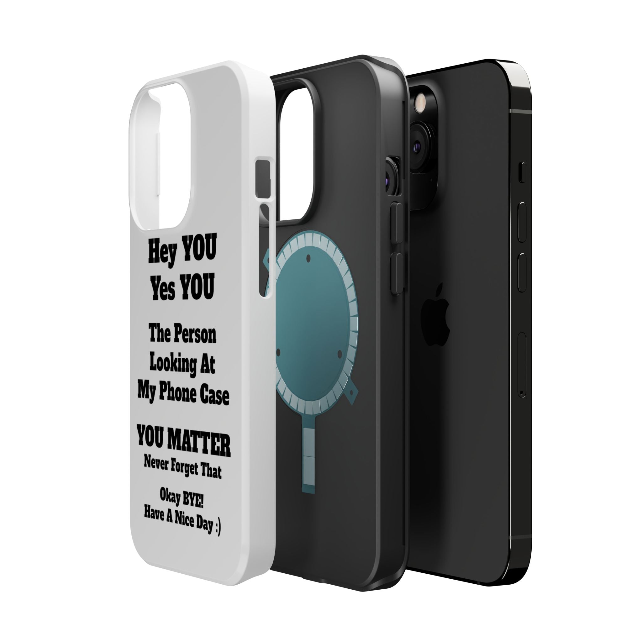 Affirmation iPhone Case — 'You Matter' Motivational Impact-Resistant Case