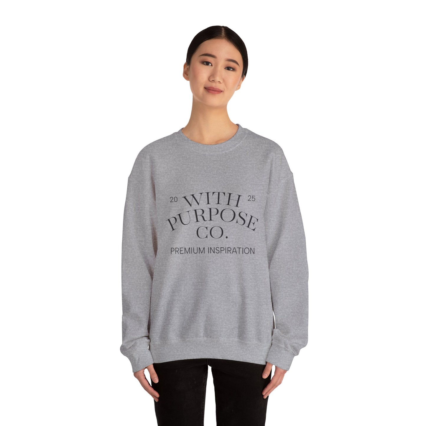 Kindness Inspire™ Cozy Crewneck Sweatshirt - InspireWithPurpose