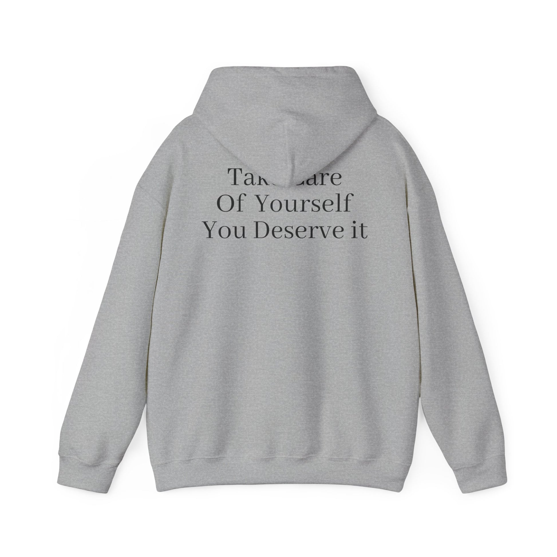 Serene Self-Care Hoodie: Cozy Cotton-Poly Comfort - InspireWithPurpose