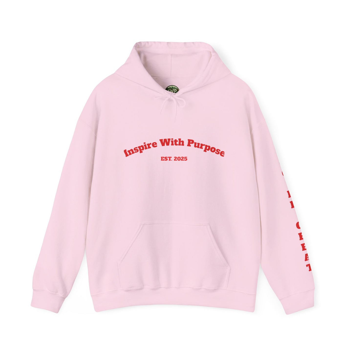 GREATNESS Heavyweight Motivational Hoodie with Engraved Mantra - InspireWithPurpose