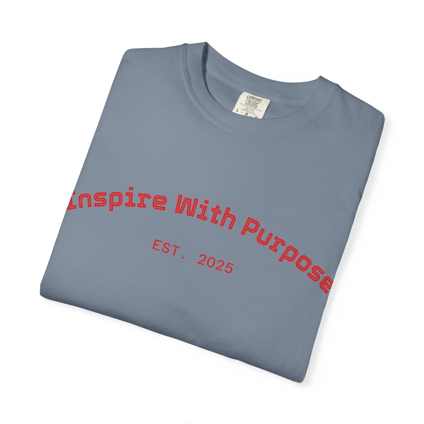 ComfyCotton Relaxed Fit Tee: 58 Colors, Durable & Soft - InspireWithPurpose