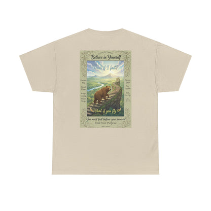 You Must Fail To Succeed Soft Comfy T-Shirt - InspireWithPurpose