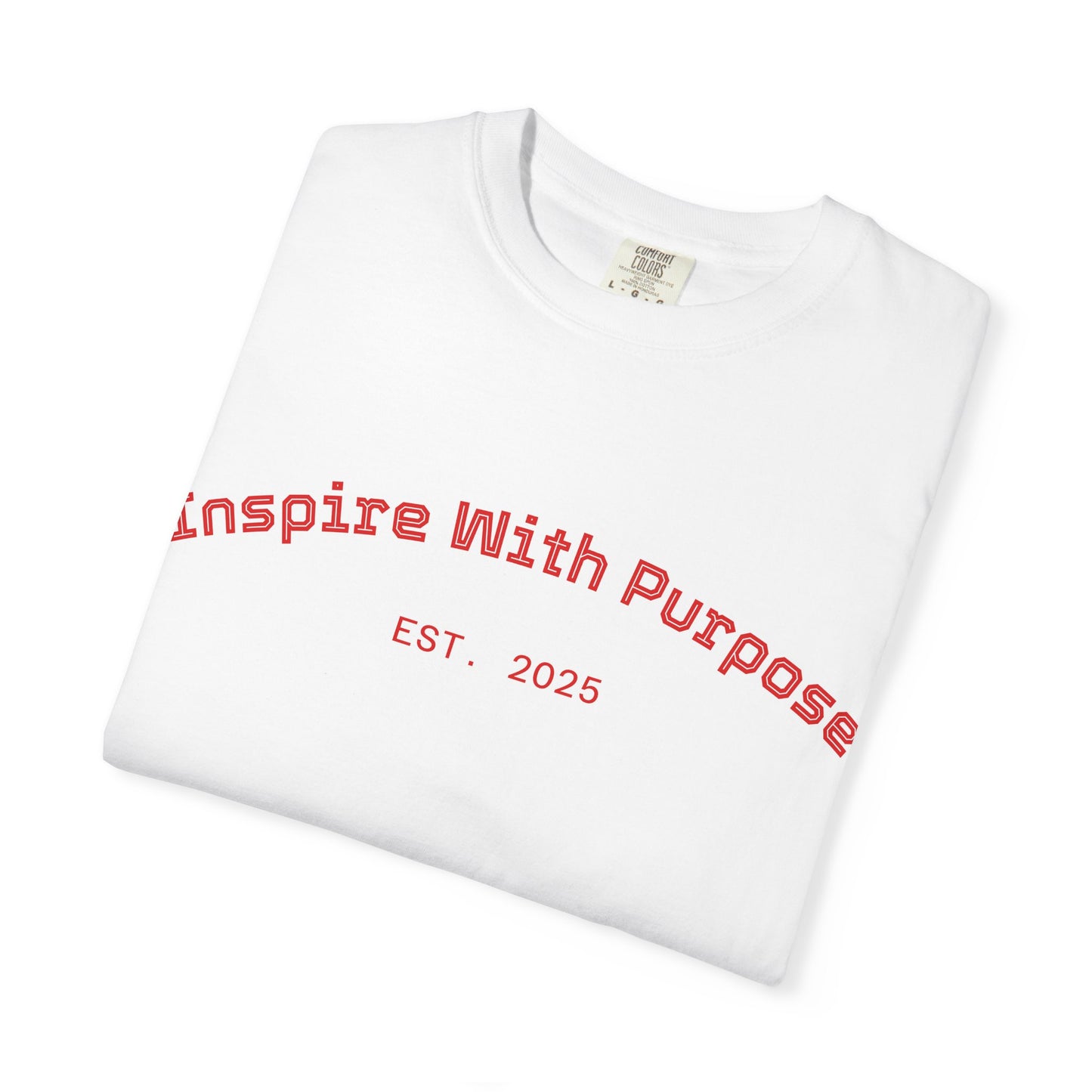ComfyCotton Relaxed Fit Tee: 58 Colors, Durable & Soft - InspireWithPurpose