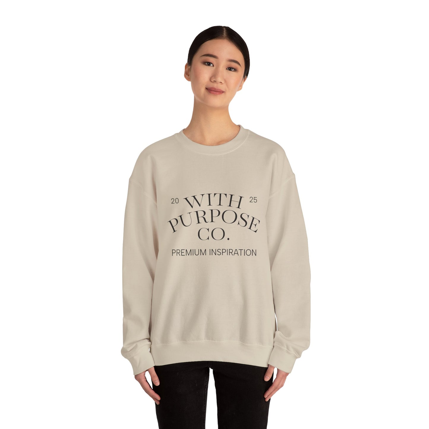 Kindness Inspire™ Cozy Crewneck Sweatshirt - InspireWithPurpose
