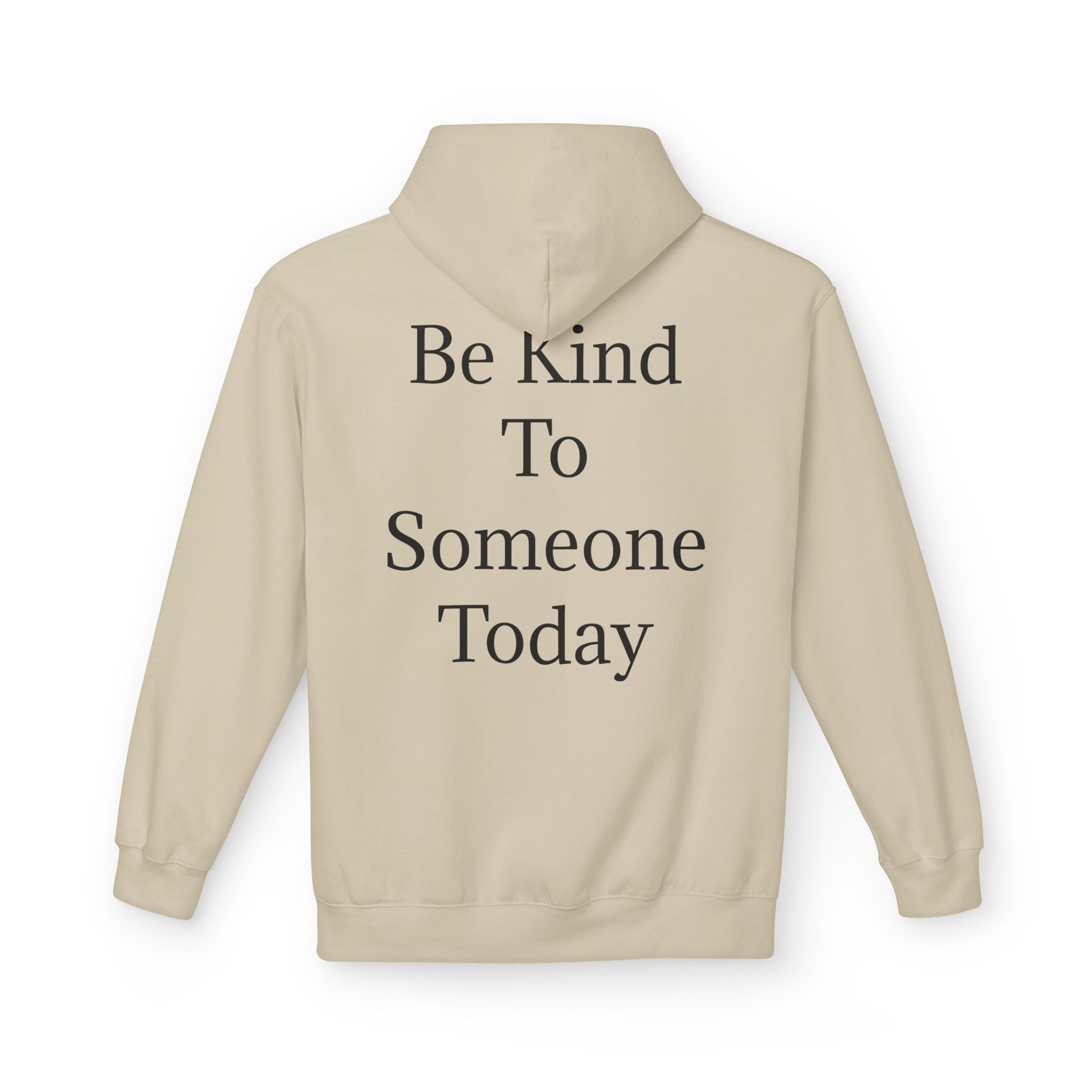 Kindness Comfort Classic: Eco-Friendly Midweight Fleece Hoodie - InspireWithPurpose