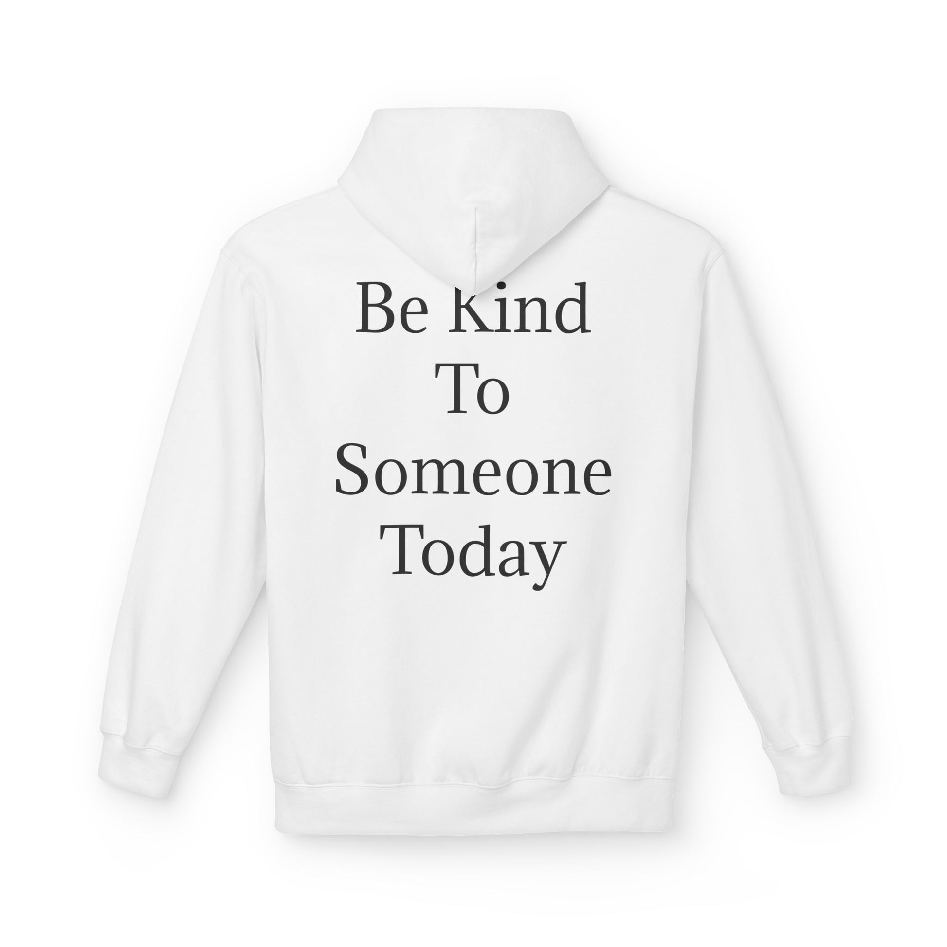 Kindness Comfort Classic: Eco-Friendly Midweight Fleece Hoodie - InspireWithPurpose