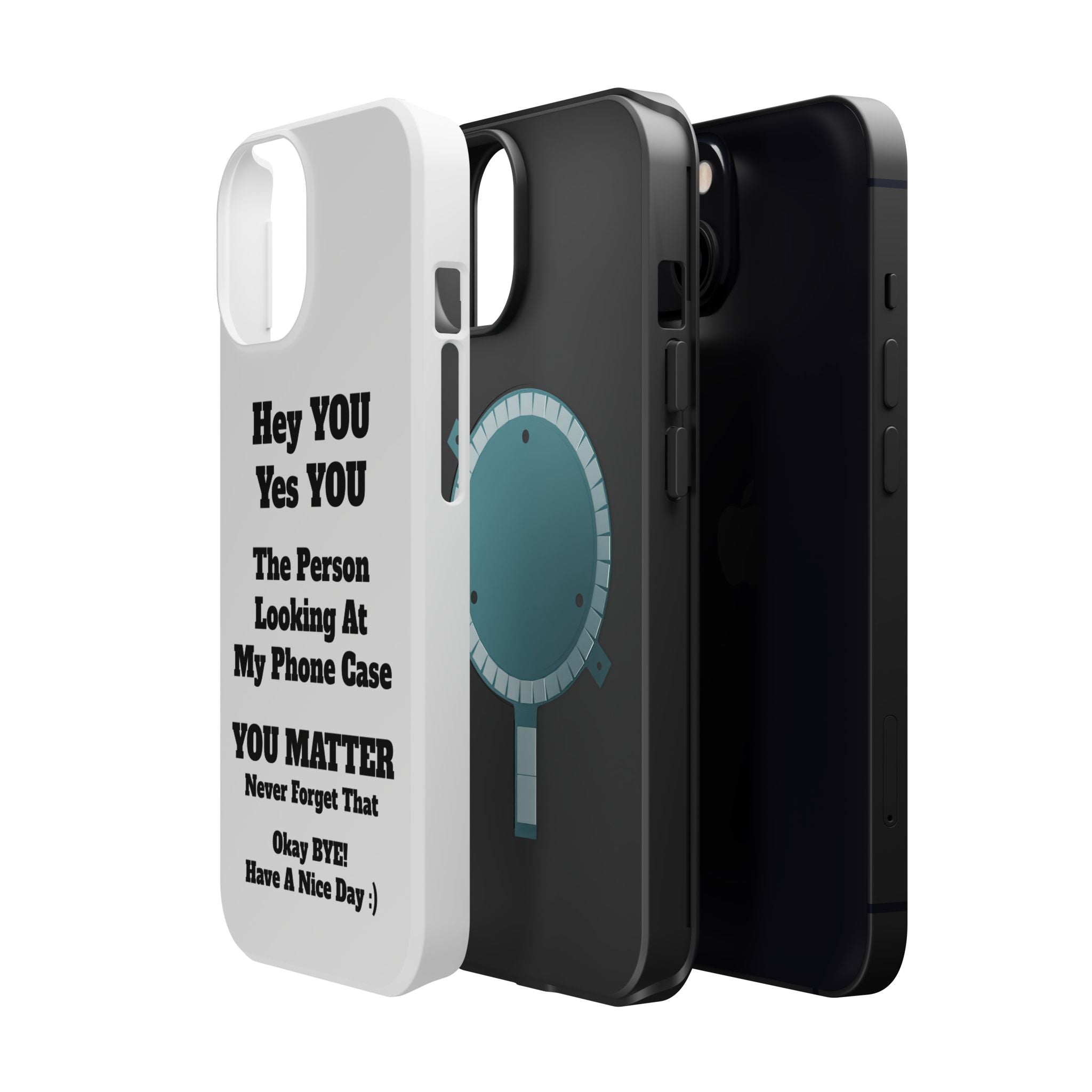 Affirmation iPhone Case — 'You Matter' Motivational Impact-Resistant Case