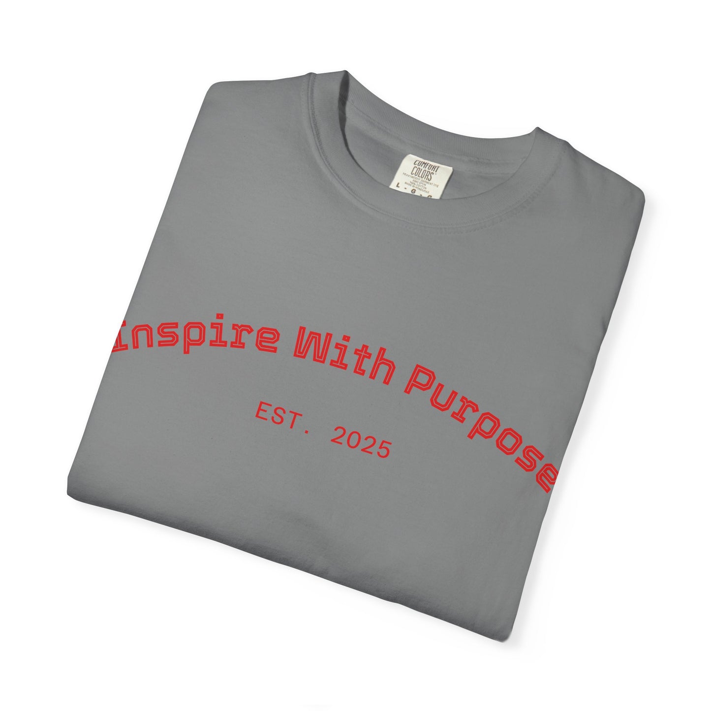 ComfyCotton Relaxed Fit Tee: 58 Colors, Durable & Soft - InspireWithPurpose